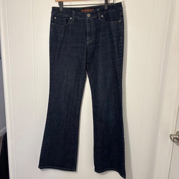 The Limited Women's Jeans Size 8L Bootcut Dark Wash Stretchy Tall Long Denim - Picture 1 of 9